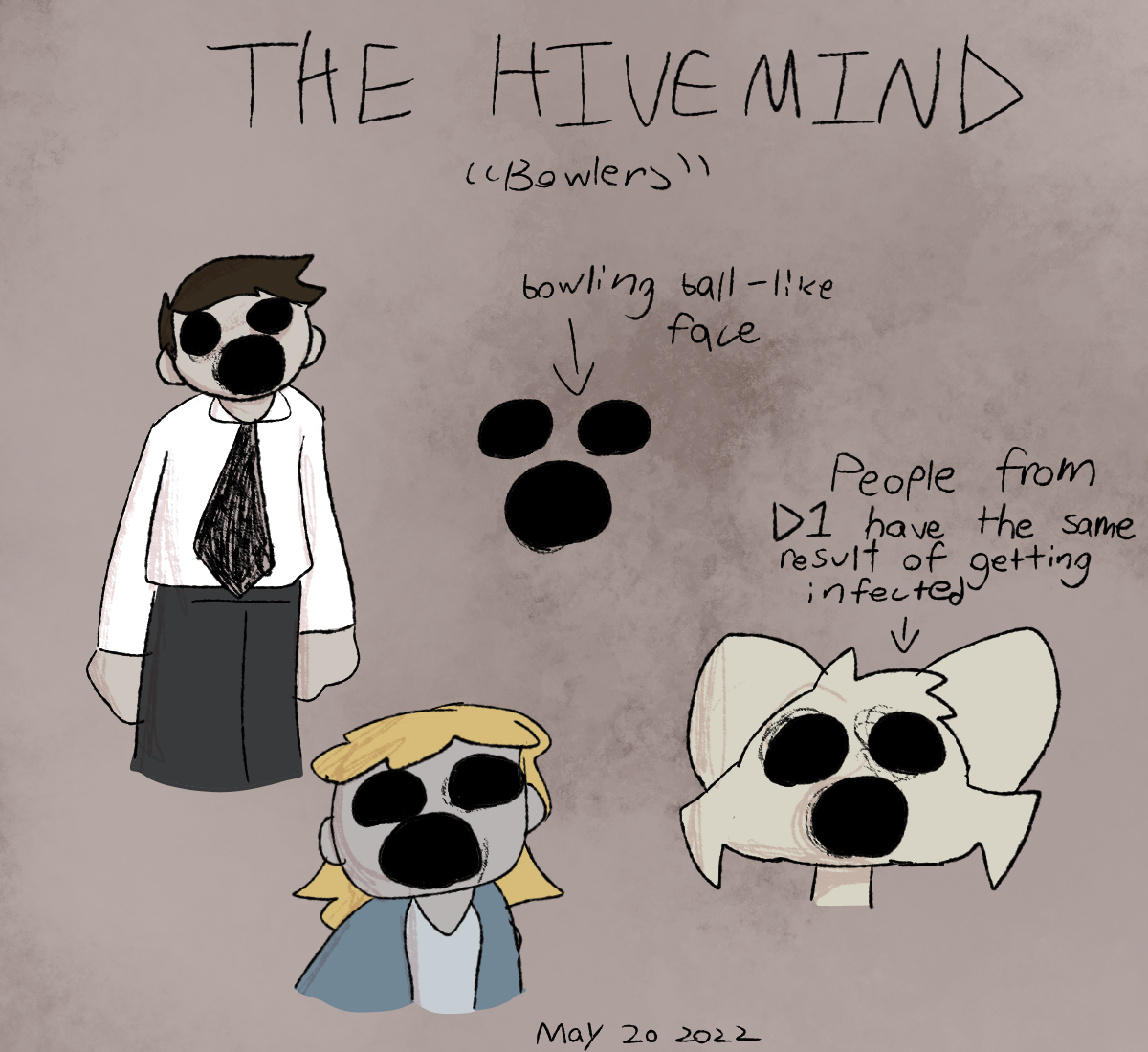 sketches of the d2 hivemind